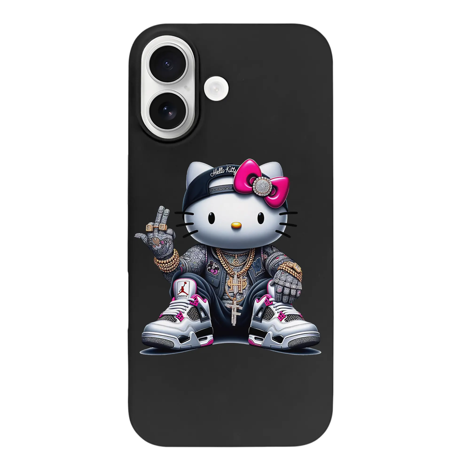 サンリオ グッズ,ハローキティ - iPhone 17 シリーズ シリコンケース 薄型 耐衝撃 指紋防止 ソフトタッチカバー 精密フィット 傷防止 保護ケース iPhone 17/17 Air/17 Pro/17 Pro Max 対応